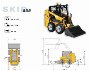 Miniincarcatoare,   miniexcavatoare CAMS - Italia