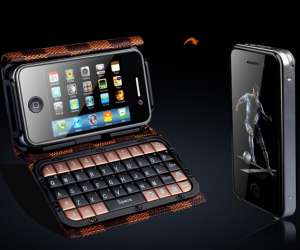Mini iphone4 dualsim cu toc si tastatura - 449 lei