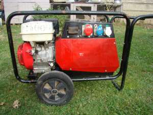 generator si aparat de sudura pe benzina