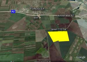 Fundulea,  teren extravilan 110 hectare