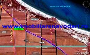 teren Corbu,   la 200 m de plaja