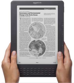 Amazon Kindle DX (9.7 inch) eBook reader NOU Wi-Fi 3G SIGILAT + COPERTA