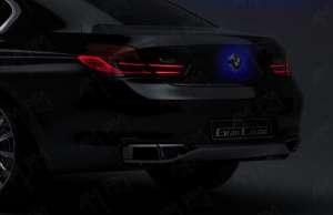 Emblema Bmw Cu Led Albastru Pret 100 Lei