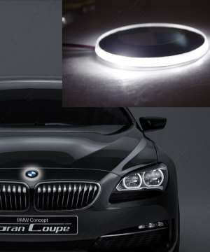 Emblema Bmw Cu Led Alb Pret 100 Lei