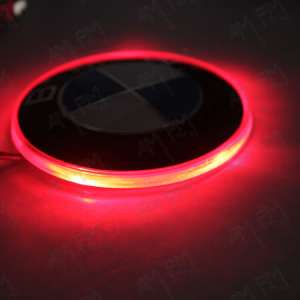 Emblema Bmw Cu Led Rosu Pret 100 Lei