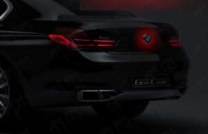 Emblema Bmw Cu Led Rosu Pret 100 Lei