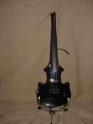 Vand vioara zeta 5 corzi imbusuri placa mare