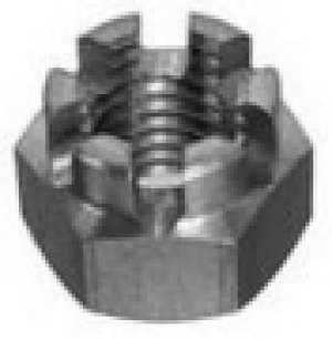 Piulite hexagonale crenelate DIN 935