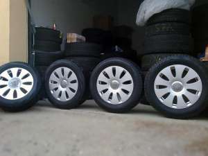 Jante Audi A4 A6 Anvelope Pirelli 225 55 16