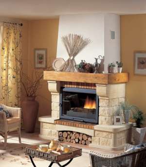 Termoseminee (seminee centrala termica pe lemne) import Italia
