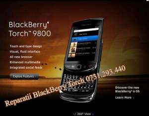 Service BlackBerry Bucuresti + Reparatii BlackBerry PlayBook / schimb Display BlackBerry 9700 V - 00