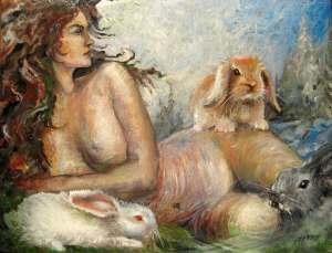 80 paintings,   several drawings for sale