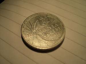 vand moneda eclipsa 500 lei 1999
