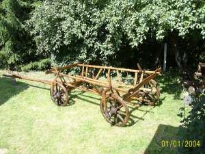 Car rustic pt gradina