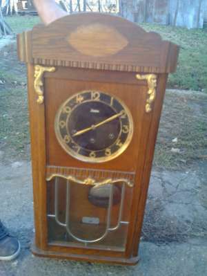 Vand ceas de perete cu pendul,  JUNGHANS,  detalii 0745606972