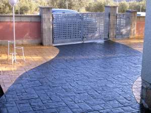 beton amprentat