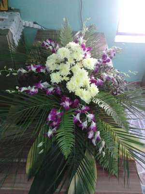 COROANE,  ARANJAMENTE FLORALE