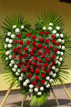 COROANE,  ARANJAMENTE FLORALE