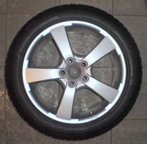 Vand 4 jante AL CMS cu anvelope iarna NOKIAN 17 folosite un sezon