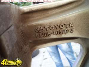 Jante Toyota Originale 5x100 prindere prezoane 15 Inch Impecabile Prezoane Originale