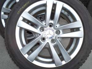 VAND SET JENTI ALIAJ 16" MERCEDES  ECHIPATE CU ANVELOPE.