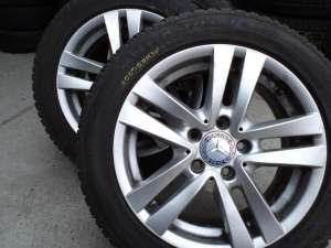 VAND SET JENTI ALIAJ 16" MERCEDES  ECHIPATE CU ANVELOPE.