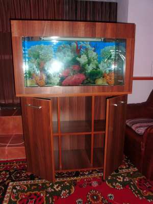 VAND ACVARII CU MOBILIER