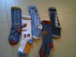 Vand set 5 sosete lungi groase,  13 cm