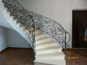 balustrada fier forjat