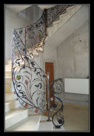 balustrada fier forjat