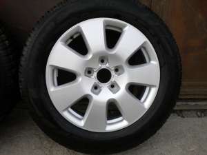SET4 BUCATI - JANTE ORIGINALE AUDI Q7 FACELIFT 18 Inchi cu ANVELOPE IARNA