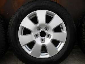 SET4 BUCATI - JANTE ORIGINALE AUDI Q7 FACELIFT 18 Inchi cu ANVELOPE IARNA