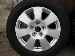 SET4 BUCATI - JANTE ORIGINALE AUDI Q7 FACELIFT 18 Inchi cu ANVELOPE IARNA
