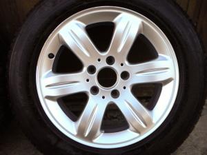SET 4 JANTE ORIGINALE MERCEDES CLASA E W211 16"   cu ANVELOPE IARNA