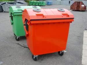 EUROCONTAINERE PLASTIC  1100 L