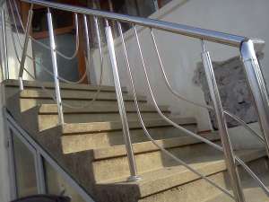 execut balustrade din inox ,  garduri din fier forjat la comanda