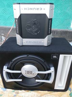 SUBUFER AUTO  JBL + STATIE  400W