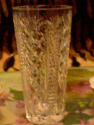 vaza cristal bohemia