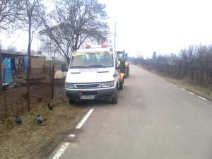 vand tractare auto(platforma) iveco daily