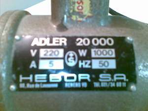 vand rindea electrica ADLER
