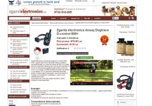 Zgarda electrica dresaj vanatoare Dogtrace d-control 600+