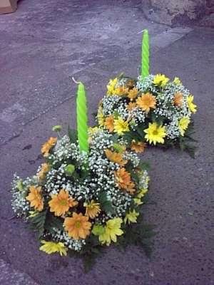 buchet masa +vaza(la inchiriat)