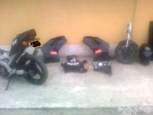 dezmembrez aprilia rs,  yamaha tzr si derbi gpr