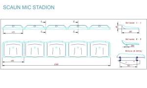 SCAUNE PENTRU STADION MICI