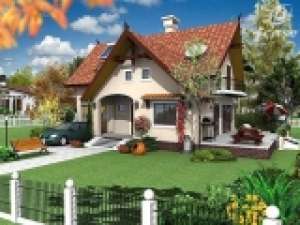 Vand casa cu mansarda,    curte,    livada,    piscina