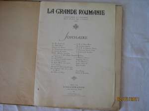 Album La Grande Roumanie