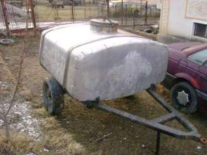 Vand bazin 2000 l  aluminiu