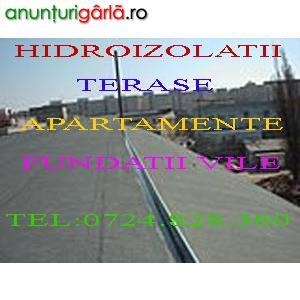 executam hidroizolatii