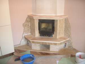 seminee marmura/granit/travertin