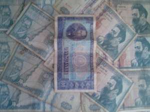 10 Bacnote*500 Lei*+ 1 Bacnota de 100 lei(1964